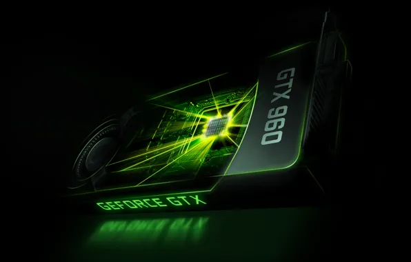 Картинка GTX, Nvidia, GeForce, видеокарта, 960