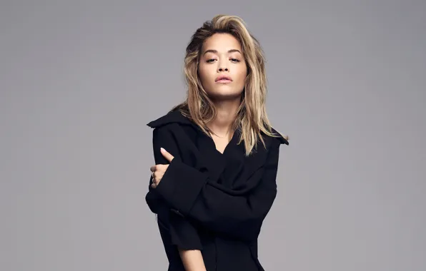 Взгляд, девушка, лицо, поза, фото, волосы, портрет, Rita Ora