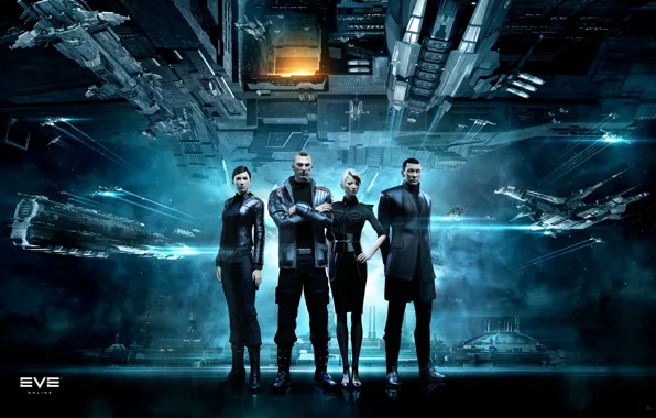 Космос, space, EVE online, CCP Games, New Eden, Caldari