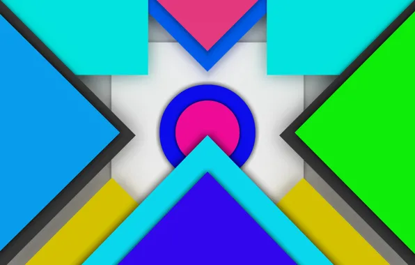 Цвета, фигуры, слои, разные