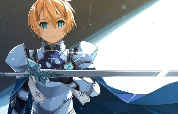 Меч, eugeo, shikei, sword art online alicization