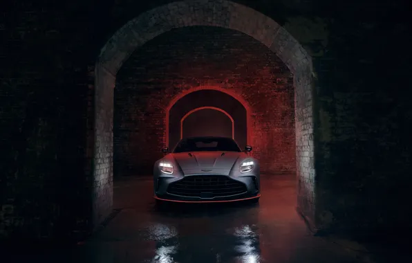Aston Martin, вид спереди, Vantage S, Aston Martin Vantage S