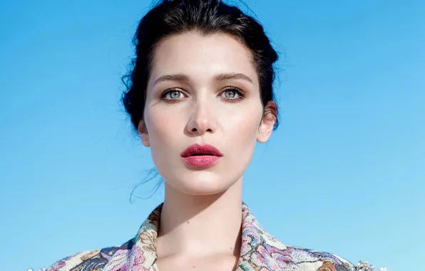Картинка глаза, взгляд, девушка, модель, портрет, Bella Hadid