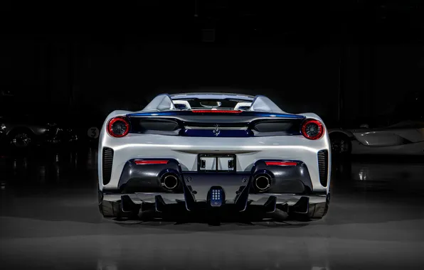 Феррари, Ferrari, суперкар, supercar, вид сзади, единственный экземпляр, Tailor Made, Ferrari 488