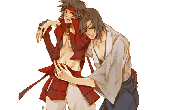 Фон, злость, арт, парни, Sengoku Basara, хитрость, Эпоха Смут