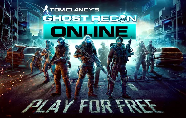 Оружие, солдаты, Online, Ghost Recon, Tom Clancy's, Том Клэнси, Ghost Recon Online, Отряд призрак