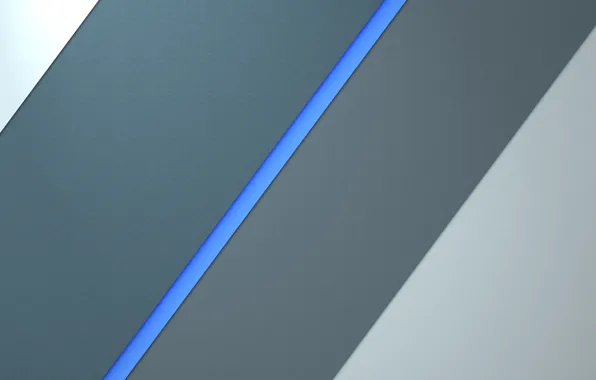 Картинка Android, Blue, Design, 5.0, Line, Silver, Lollipop, Abstraction