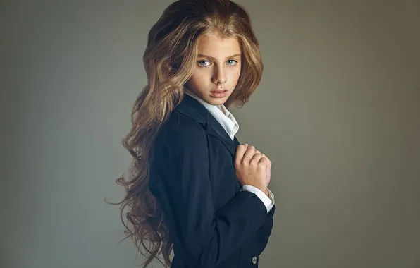 Взгляд, модель, блондинка, Kristina, Тимофей Смирнов