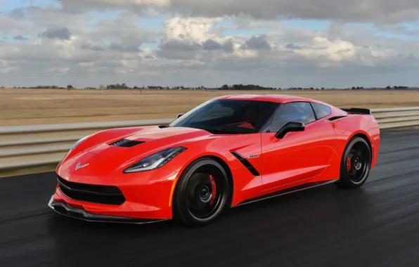 Автомобиль, новинка, Шевроле Стингрей 2014, Chevrolet Corvette Stingray 2014