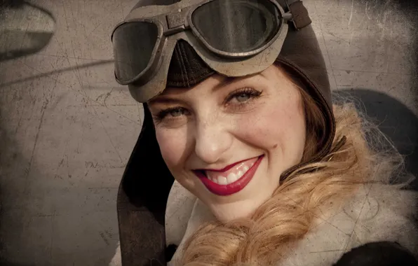 Девушка, улыбка, настроение