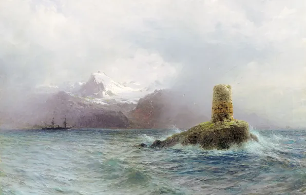 Картинка картина, Лагорио, Лафотенский остров