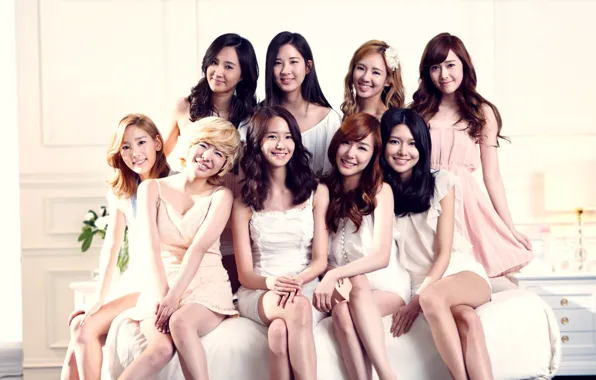 Music, Asian, Girls, SNSD, Kpop, Room, Cute, Dress