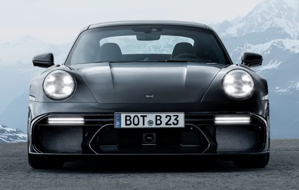 Картинка Порше, вид спереди, Porsche 911, Брабус, 2023, 1 of 25, Brabus 900 Rocket R, based …