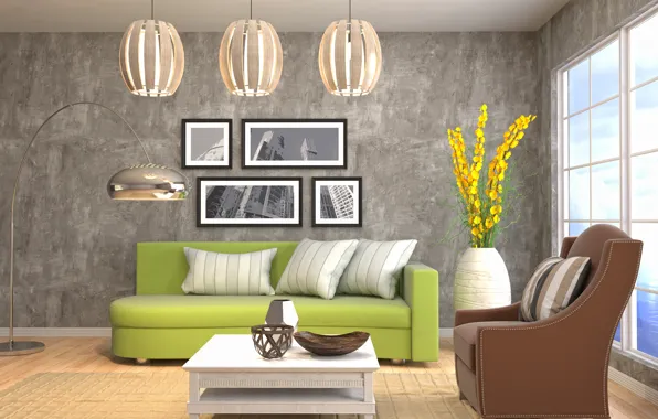 Дизайн, мебель, интерьер, гостиная, living room