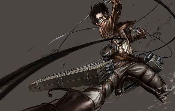 Anime, Shingeki no Kyojin, Eren Jaeger