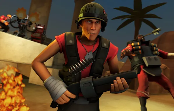 TF2, Team Fortress 2, Тиам Фортресс