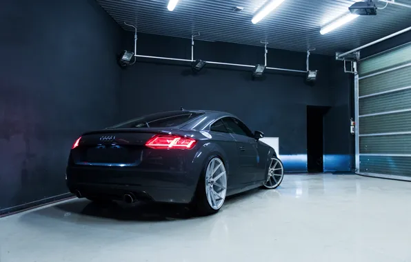 Audi, Coupe, Grey, Audi TT, Rear, JR Wheels