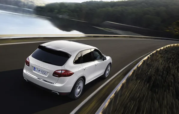 Машина, Porsche, внедорожник, Porsche Cayenne, автомобиль, Порше, кроссовер, Порше Кайен