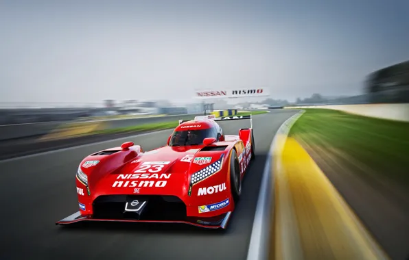 Передок, Размытие, WEC, Nissan GT-R LM Nismo