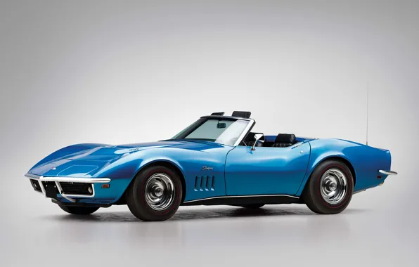 Corvette, Chevrolet, 1969, Stingray