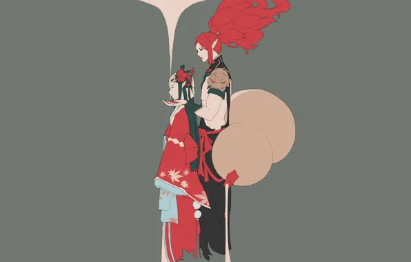 Onmyouji, Onmyoji, Onmyouji (NetEase), Shutendouji, Pixiv Id 7249916, Kijo Momiji