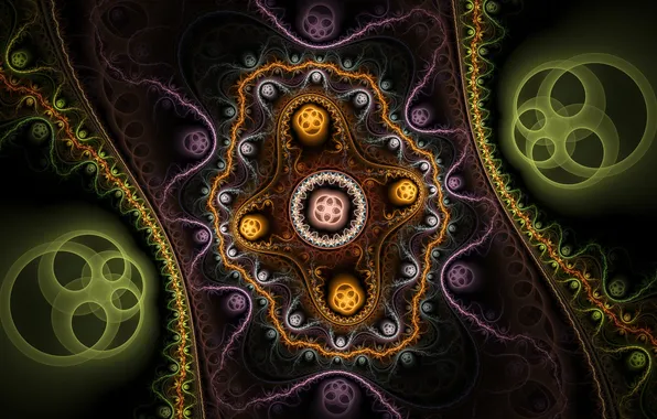 Абстракция, цвет, форма