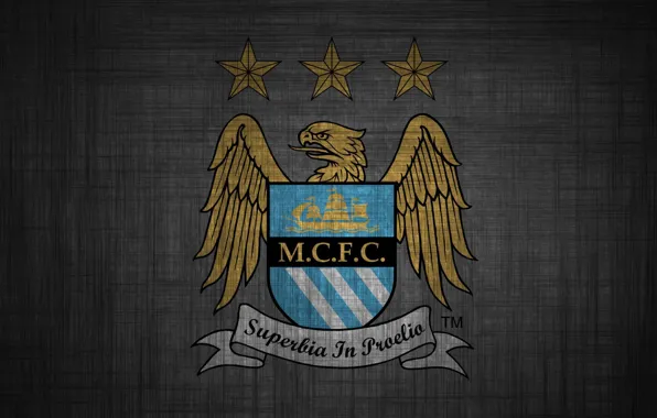 Wallpaper, football, England, Manchester City FC