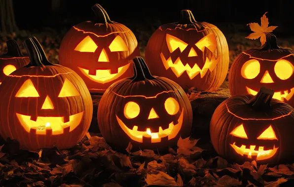 Картинка halloween, pumpkin, spooky, jack o lantern