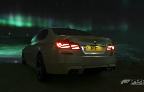 HDR, BMW, Car, Stars, Night, Game, F10, Ocean