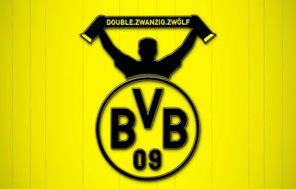 Wallpaper, sport, logo, football, Borussia Dortmund