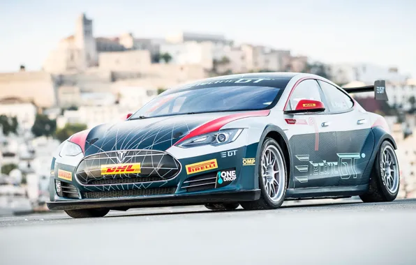 Капот, Фары, Tesla, Tesla Model S, Электромобиль, Electric GT