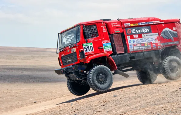 Красный, Спорт, Грузовик, Гонка, Rally, Dakar, Дакар, Ралли