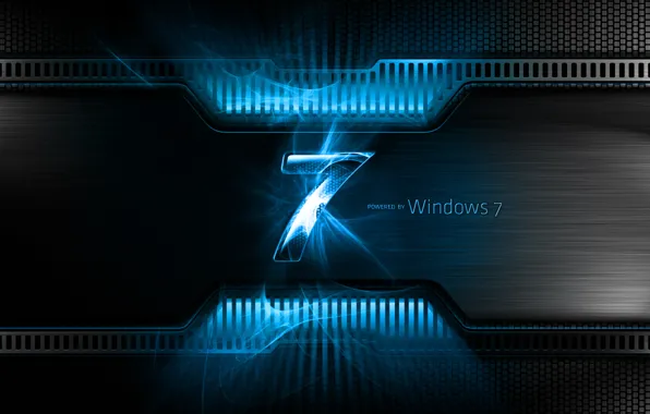 Картинка Windows 7, Seven, Blue, Windows Seven, Microsoft Windows