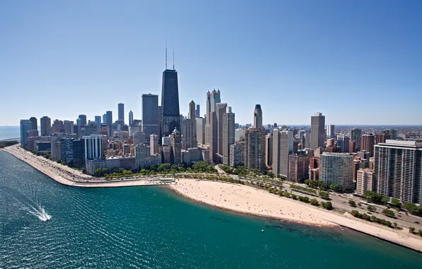 Картинка city, город, USA, Chicago, Illinois