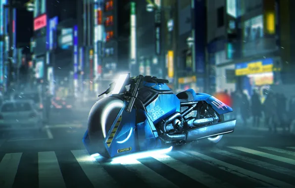 Картинка cinema, Harley Davidson, bike, movie, film, motorbike, Blade Runner, Blade Runner 2049