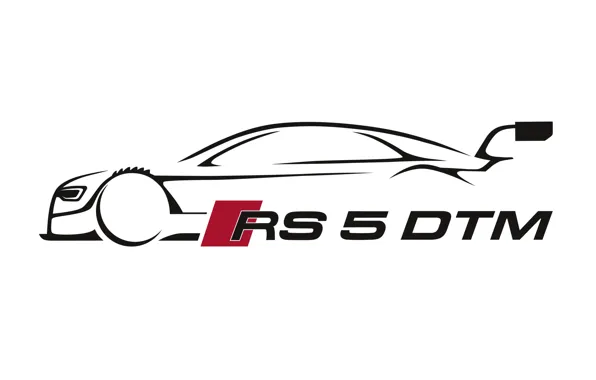 Ауди, audi, рисунок, DTM, motorsport, rs 5 dtm