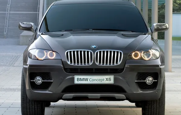Concept, BMW, black, затонированная