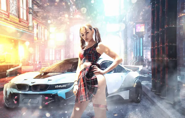 Девушка, девушки, girl, киберпанк, girls, cyberpunk, cyberpunk 2077, cybergirl