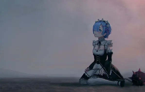Девочка, С нуля, Рем, Re: Zero Kara Hajimeru Isekai Seikatsu
