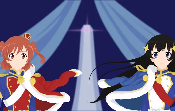 Фон, девочки, аниме, Shoujo☆Kageki Revue Starlight