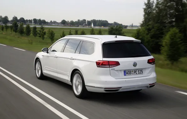 Скорость, Volkswagen, универсал, GTE, Passat, Variant, 2019