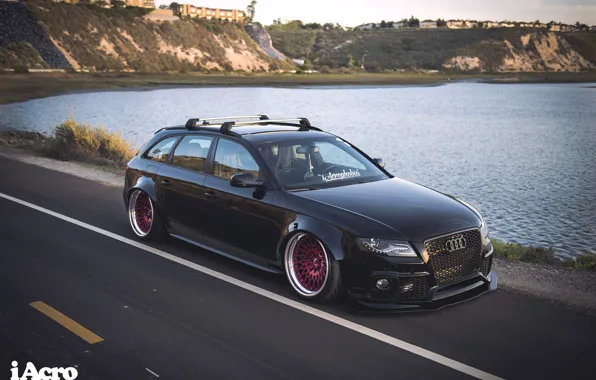Ауди, audi, wheels, black, quattro, tuning, front, face