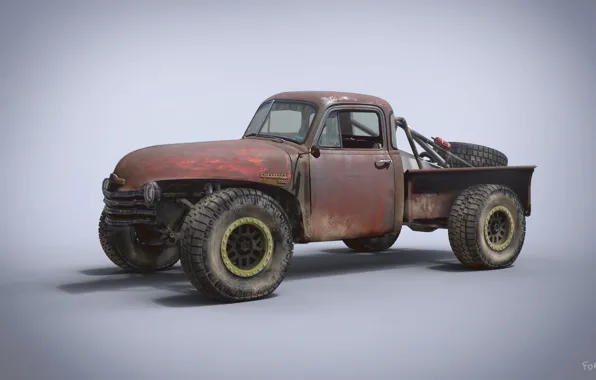 Автомобиль, Chevrolet 3100, Trophy Rat