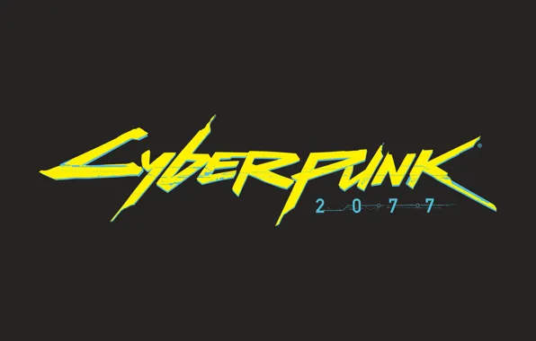 Картинка Игра, Лого, Logo, CD Projekt RED, Cyberpunk 2077, Киберпанк, Cyberpunk, Киберпанк 2077