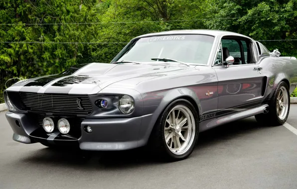 Mustang, Ford, Shelby, Форд, Мустанг, Eleanor, GT 500, Muscle car
