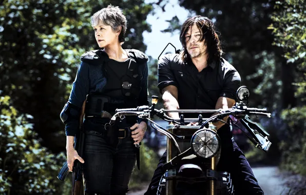 The Walking Dead, Daryl Dixon, Carol, Season 8