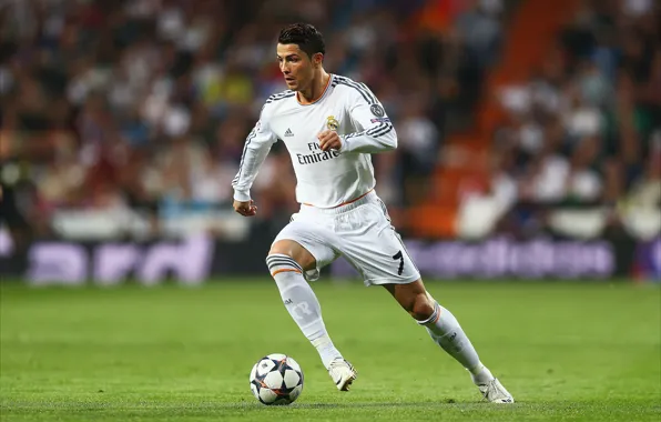 Картинка футбол, форма, Cristiano Ronaldo, футболист, football, Роналду, игрок, Реал Мадрид