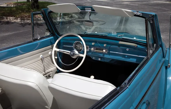 Volkswagen, Beetle, ретро автомобили, Cabriolet, 1963, retro cars, Volkswagen Beetle Cabriolet