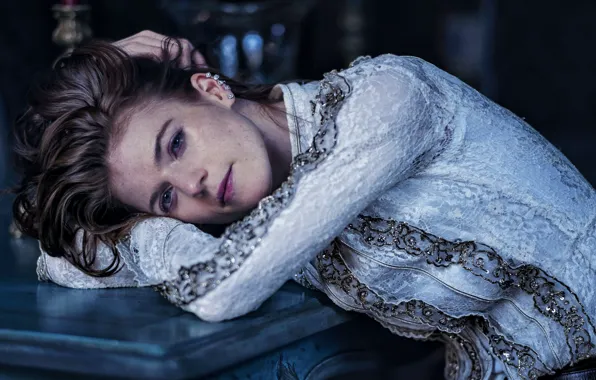 Взгляд, поза, актриса, рыжеволосая, redhead, hair, look, actress