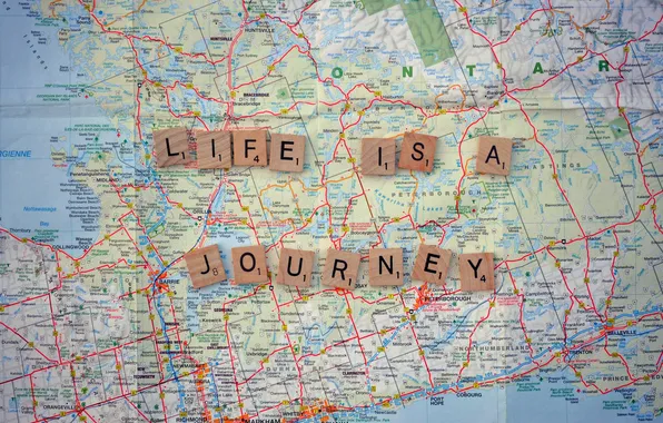 Жизнь, карта, путешествие, приключение